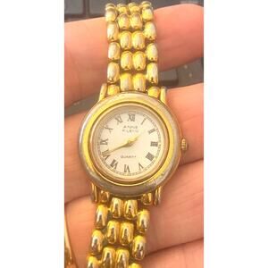 Women's Gold Tone Anne Klein Watch, Gold Tone , Bracelet Band